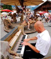 Semaine Music'Air. Du 25 au 31 juillet 2011 à Méribel. Savoie. 